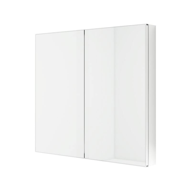 Rectangular Aluminum Recessed Mount /Surface Mount Medicine Cabinet with Mirror