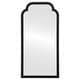 preview thumbnail 5 of 17, Mifflin Framed Full Length Mirror - Clover Cathedral - 23.4x47.4 Black