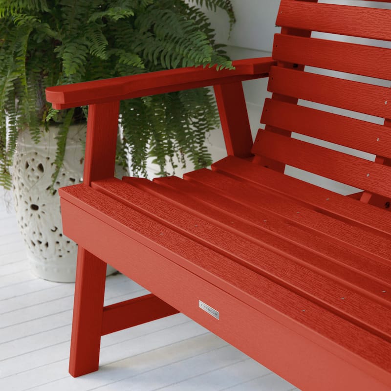 HIGHWOOD Weatherly Eco-Friendly 4-foot Garden Bench