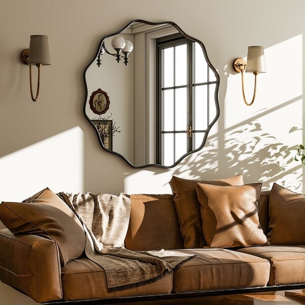 BED & BATH BEYOND ウォールミラー 　鏡　ミラー　46x56 Amazon.com: Bed Bath & Beyond Full Length Mirror Arched