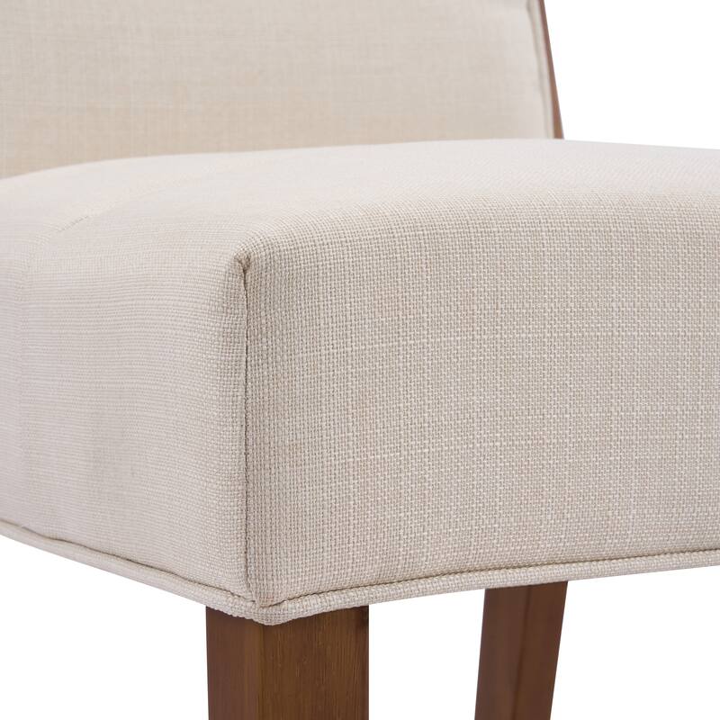 Christopher Knight Home - Modern Wooden Upholstered Dining Chair Set