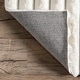 preview thumbnail 3 of 22, Nuloom Kai SuperiorWash Stripe Faux Rabbit Machine Washable Area Rug
