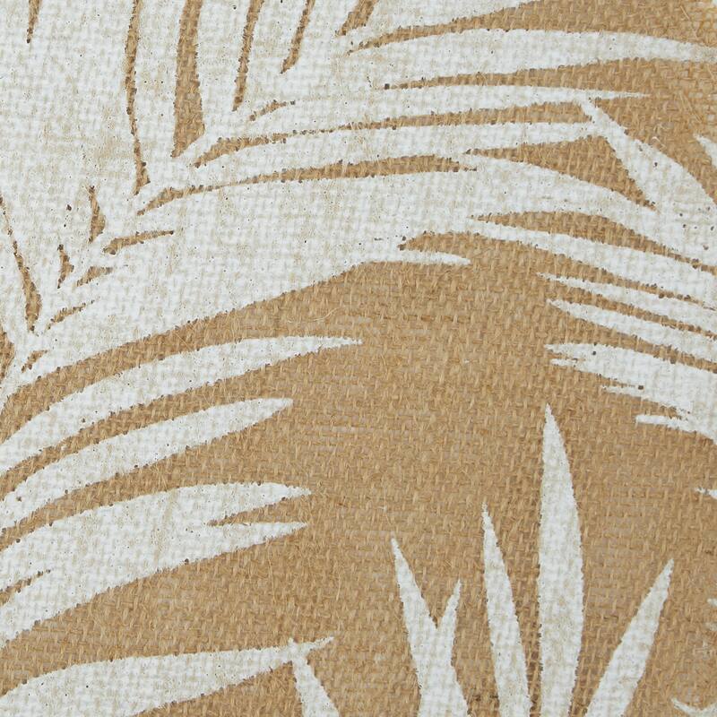 DII Block Print On Natural Round Jute Placemat (Set of 6)