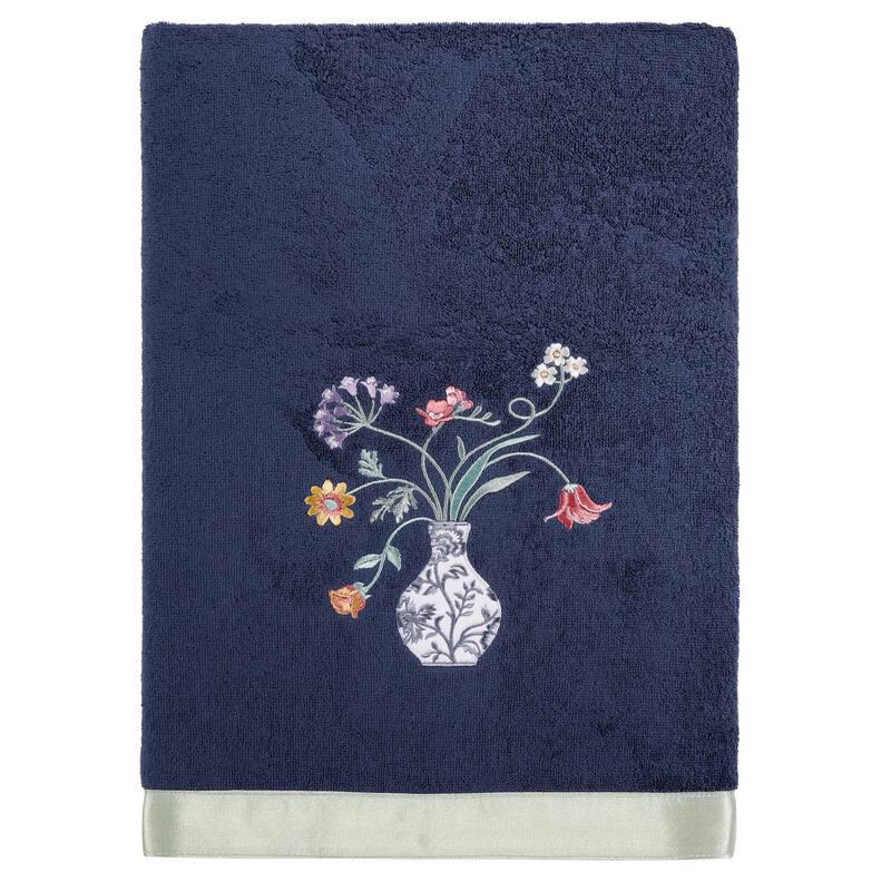 Authentic Hotel and Spa 100% Turkish Cotton Stella 3PC Embellished Towel Set