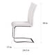preview thumbnail 4 of 5, Best Master Furniture Faux Leather Dining Side Chair (Set of 2)