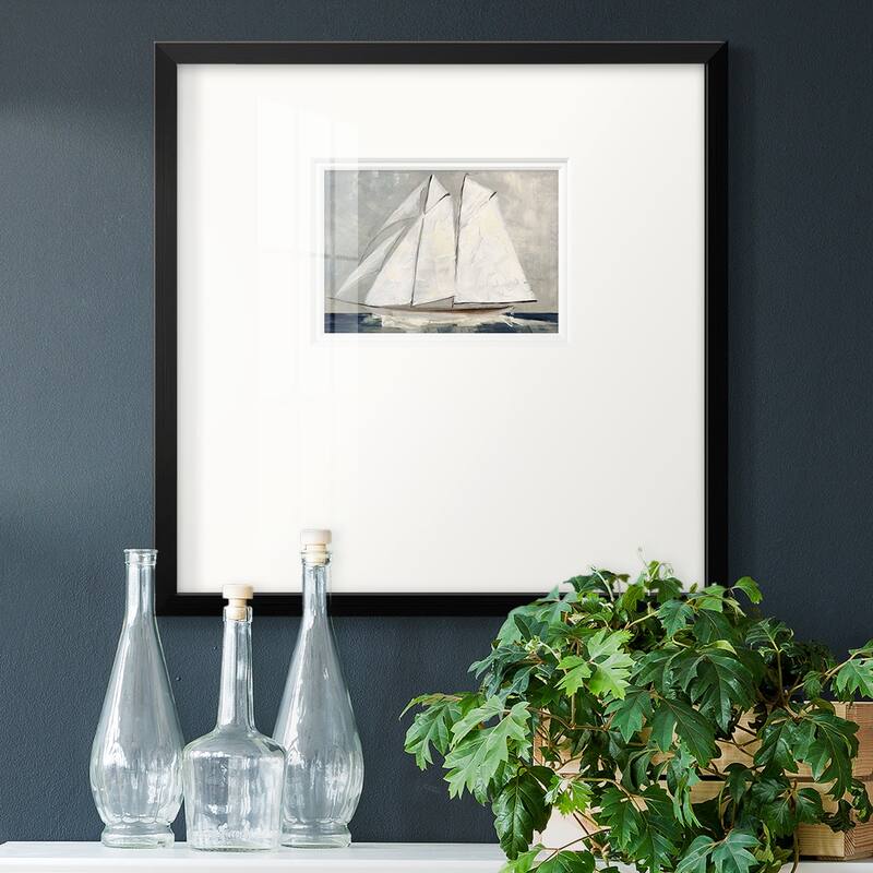 Setting SailPremium Framed Print
