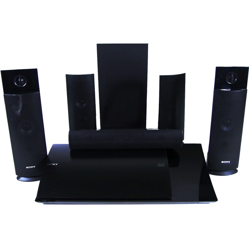 Shop Sony Bdv T79 Blu Ray 5 1 Channel Home Theater System 1000 Watts Refurbished Overstock 20263315