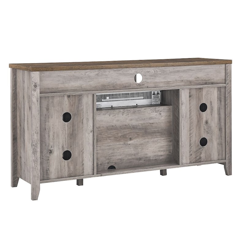 TV Stand for TVs up to 55" with Electric Fireplace