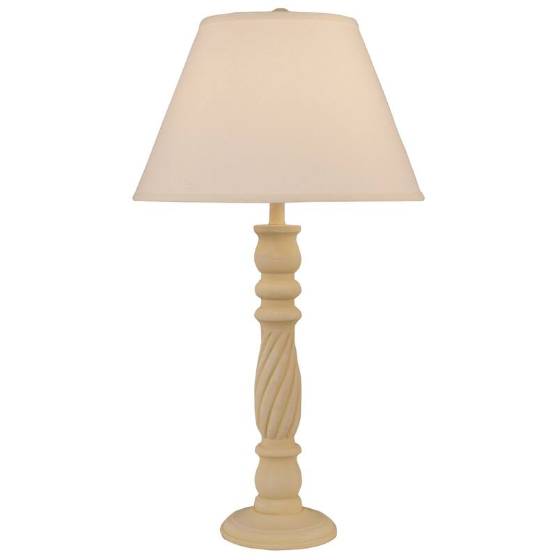 Coastal Swirl Candlestick Table Lamp
