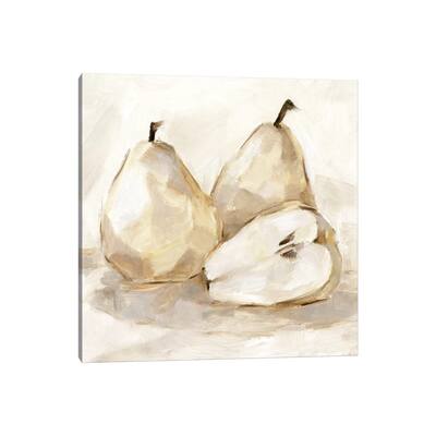iCanvas "White Pear Study I" by Ethan Harper Canvas Print