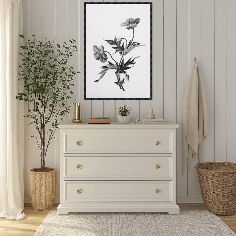 Botanical No. 2 by Deborah Revell Framed Canvas Wall Art Print