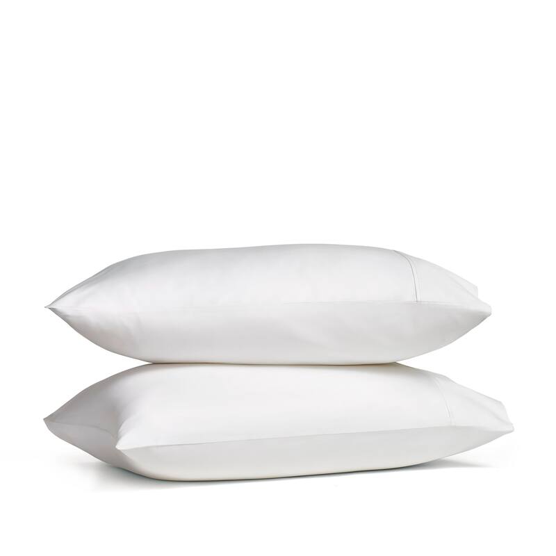 J. Queen Premier Sateen Pillow Case Pair - King - White