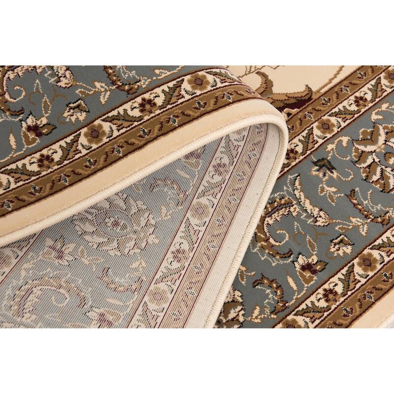 HomeRoots Oriental Traditional Square Area Rug