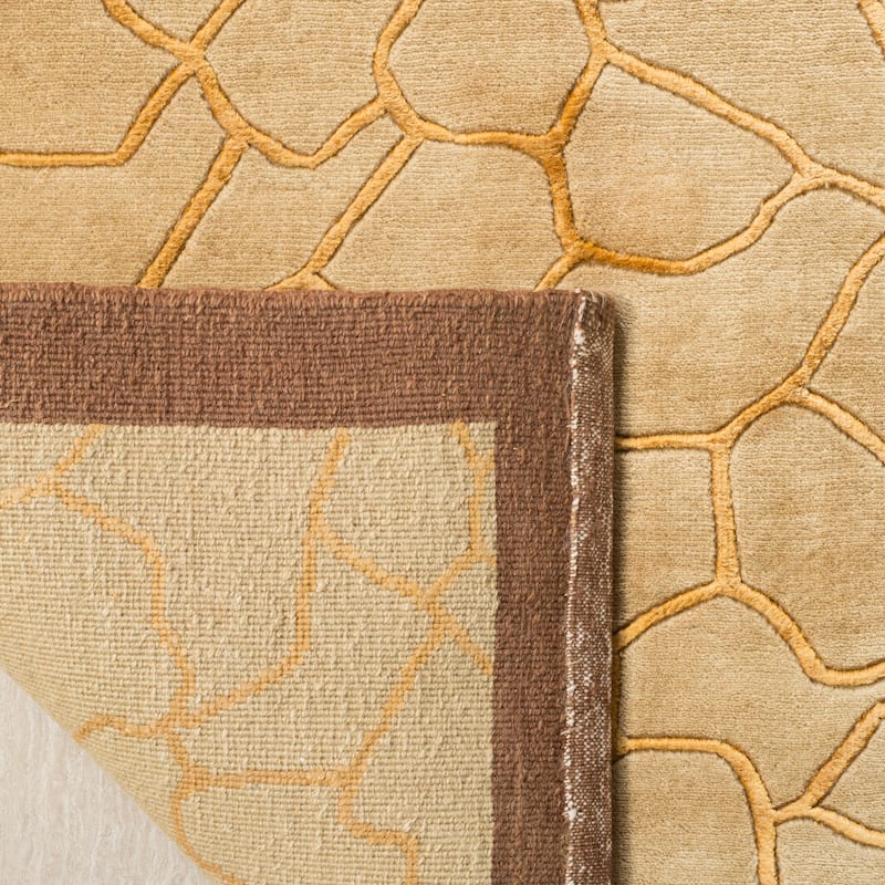SAFAVIEH Couture Hand-knotted Tibetan Nike Modern Wool Rug