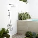 preview thumbnail 51 of 58, Outdoor 10 Inch Round Rain Shower Set with Handheld Shower (Adjustable Slider)