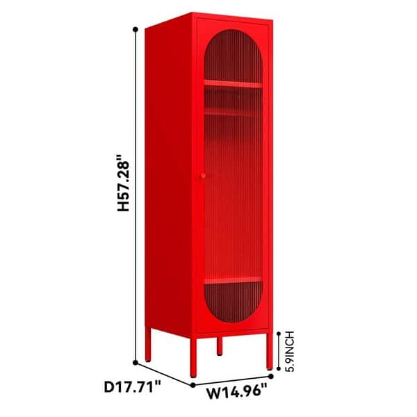 dimension image slide 0 of 4, Metal Storage Cabinet for Kids Bedroom