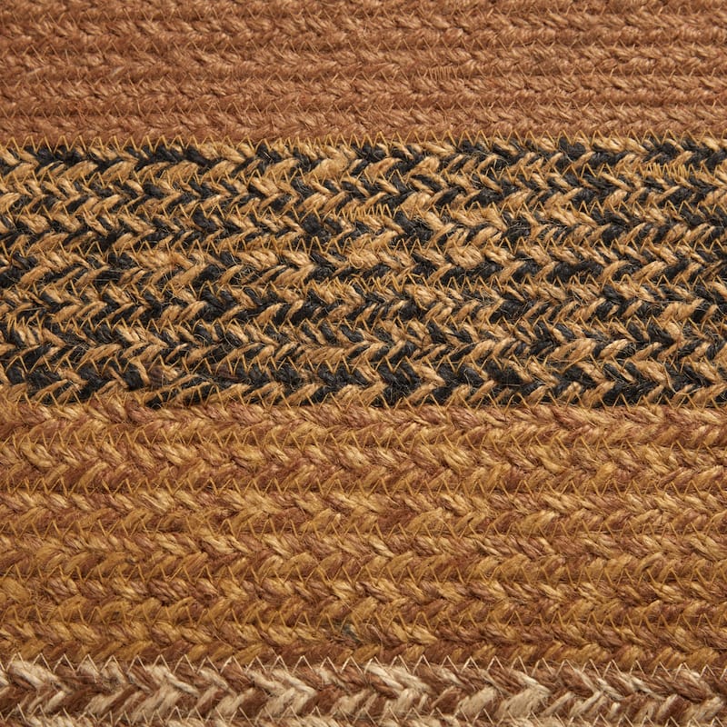 Kettle Grove Jute Rug Oval w/ Pad 60x96 - 5' x 8' Oval