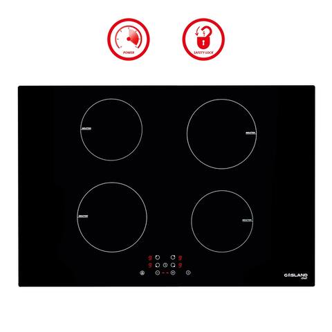 Gasland Chef 30" Built-in Electric Induction Cooktop with 4 Burners, Sensor Touch Control, 240V