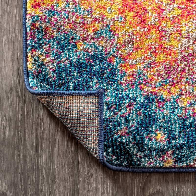 JONATHAN Y Groovy POP Modern Abstract Vintage Waterfall Area Rug