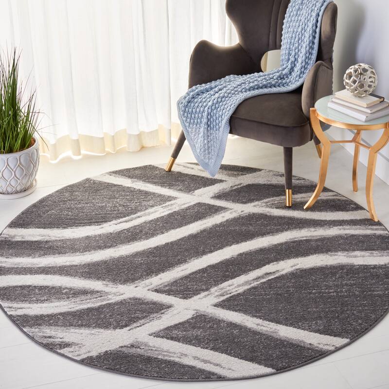 SAFAVIEH, Adirondack Vinni Modern Abstract Distressed Rug