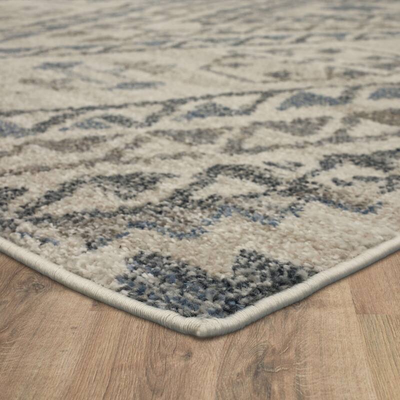 Mohawk Home Fleming Southwestern Striped Medallion Area Rug