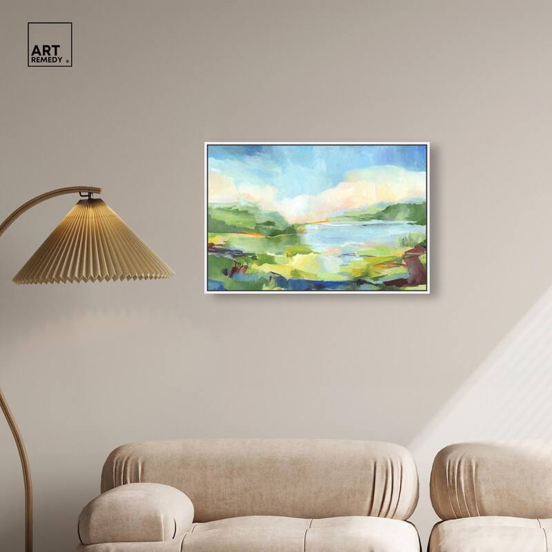 Walk on a Sunny Day Canvas by Art Remedy
