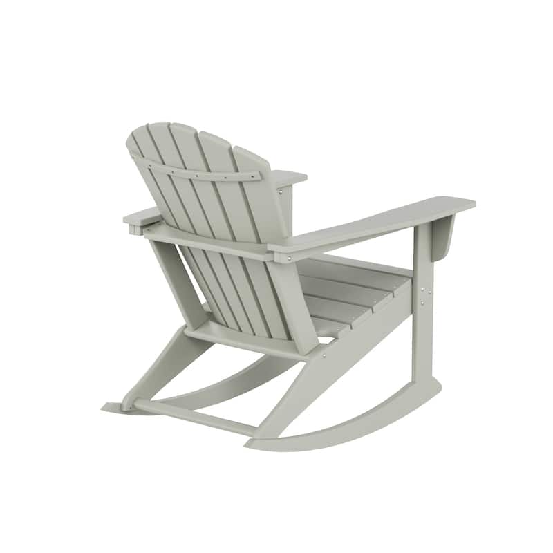 Laguna Hdpe All Weather Outdoor Patio Rocking Chair