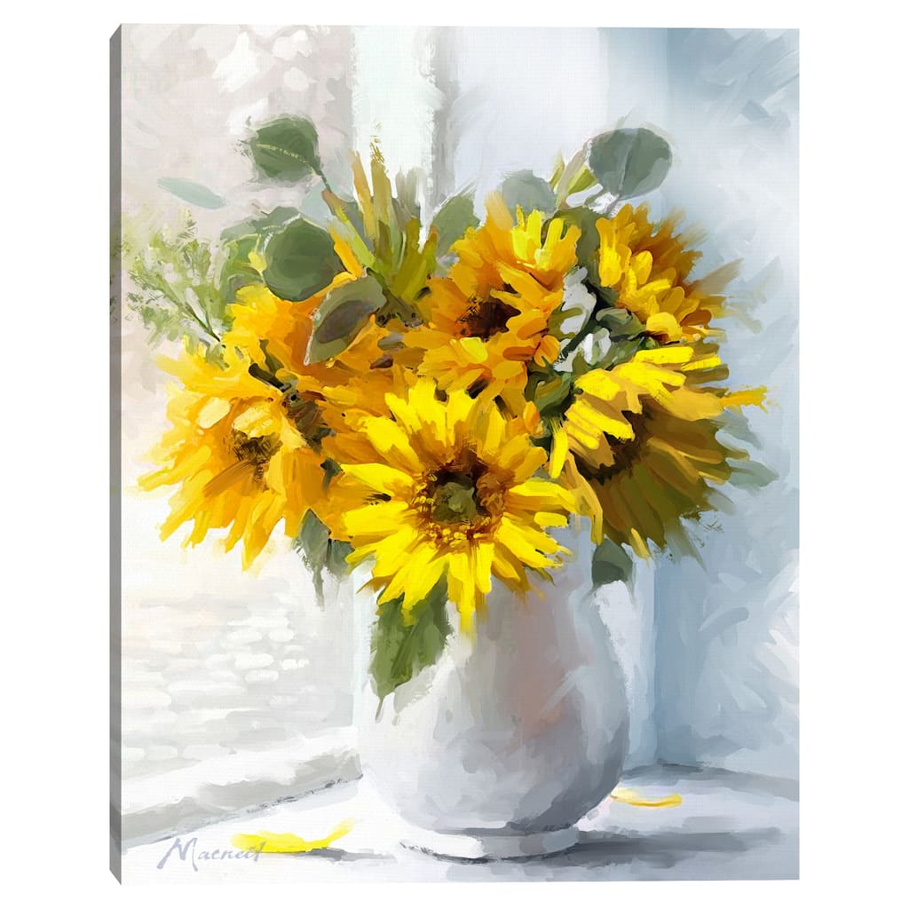 Sunflowers II by The Macneil Studio Canvas Art Print