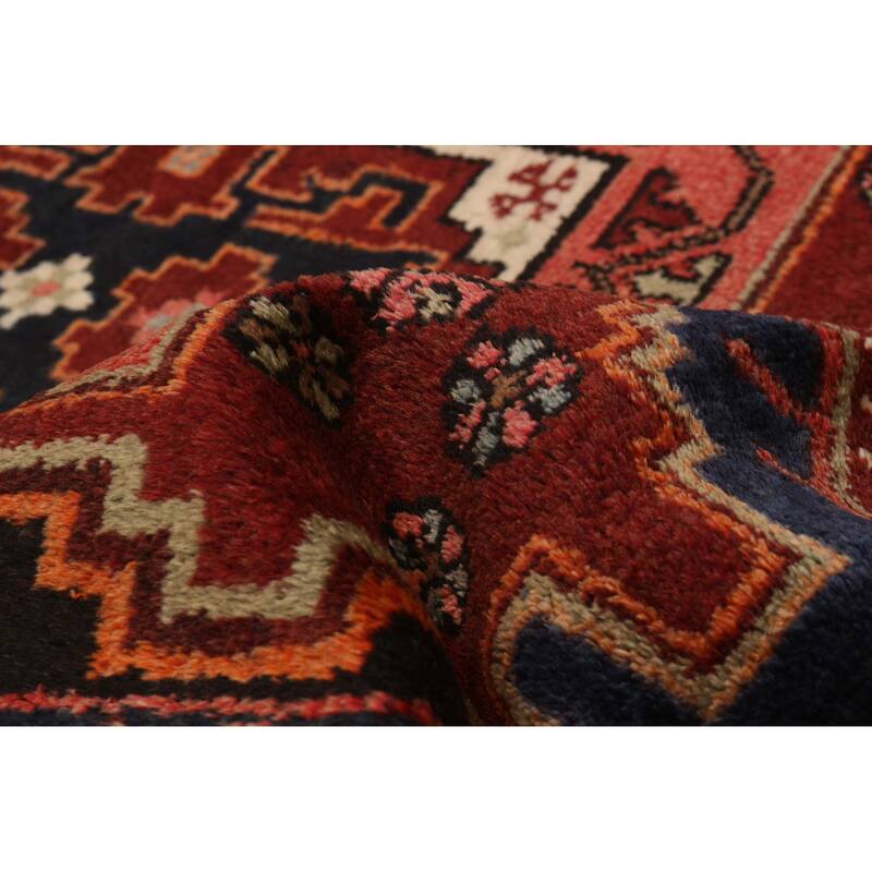 ECARPETGALLERY Hand-knotted Konya Anatolian Red Wool Rug - 3'11 x 7'0