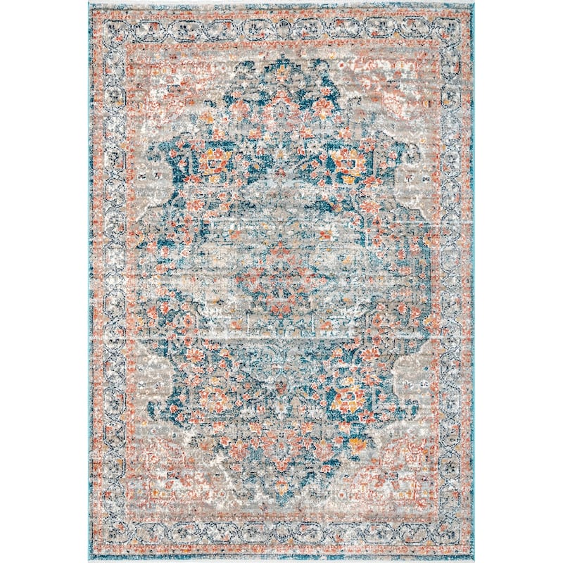 Nuloom Georgia Traditional Medallion Area Rug