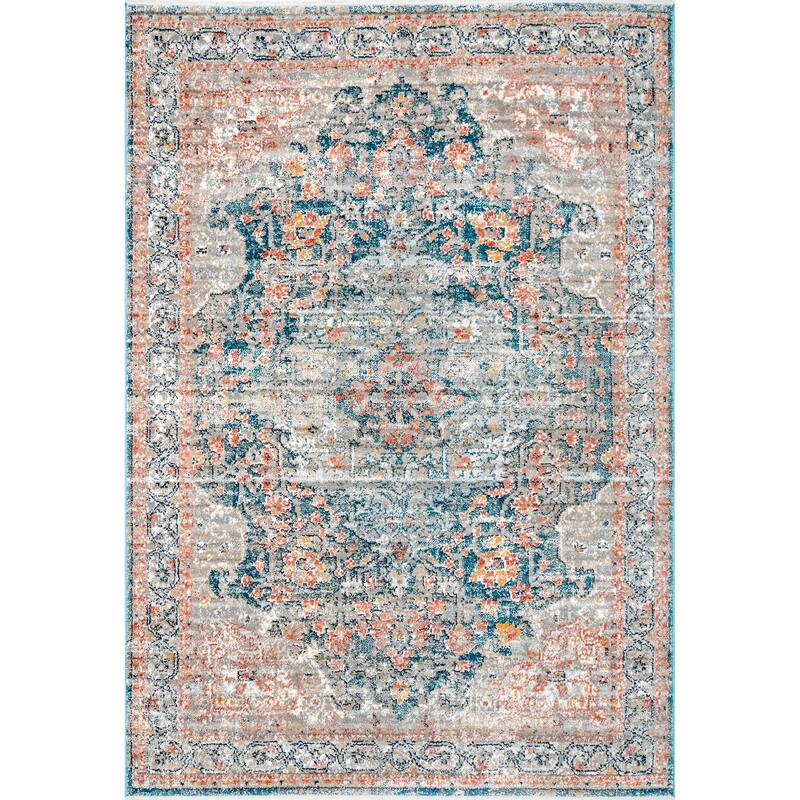 Nuloom Georgia Traditional Medallion Area Rug
