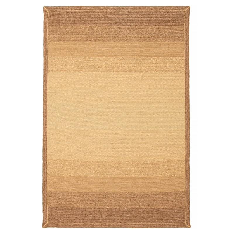 ECARPETGALLERY Braid weave Sienna Light Brown Wool Rug - 3'10 x 5'9 - Light Brown - 3'10 x 5'9