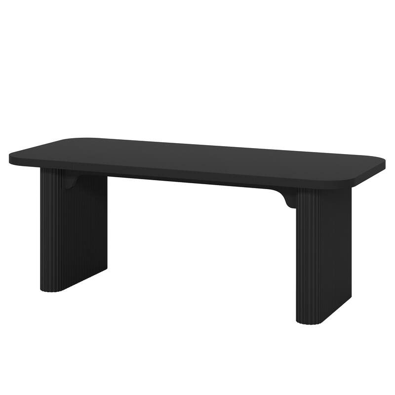 Large Wood Executive Desk, Modern Computer Desk, Home Office Workstation Boss Desk