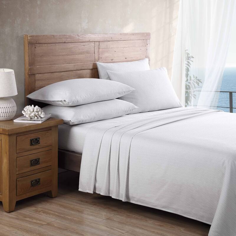Tommy Bahama 1000 TC Cotton-Rich Sateen 6 Piece Bonus Sheet Set