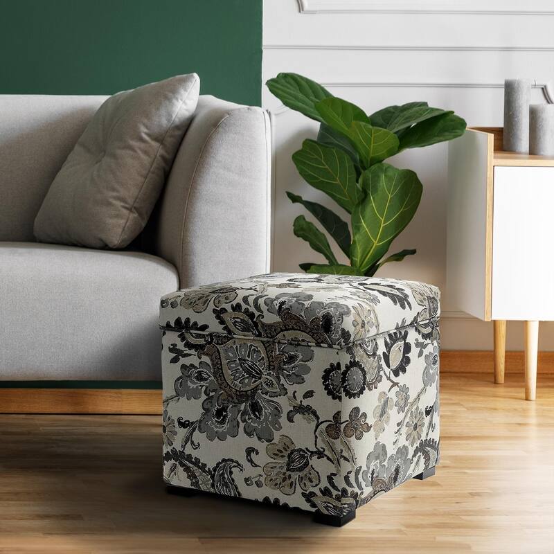 Tami Storage Cube Upholstered Living Room Ottoman