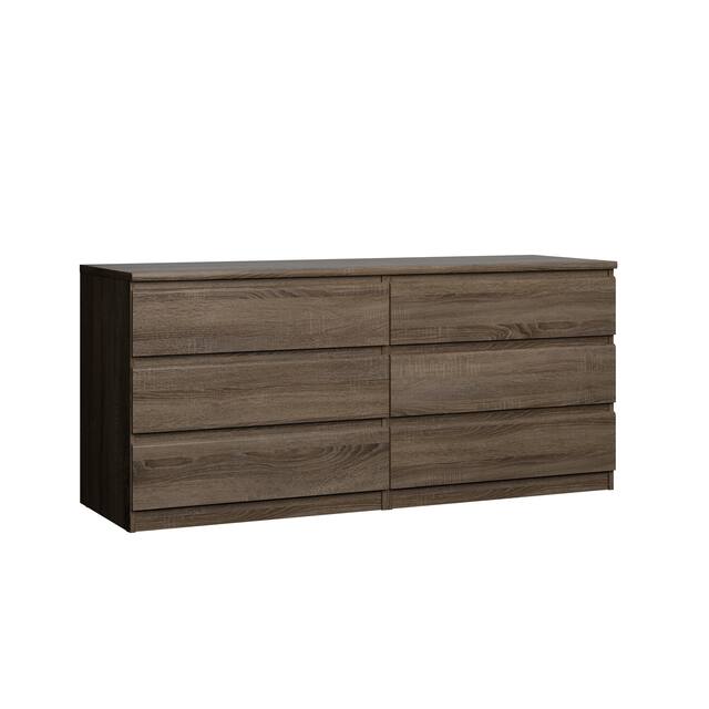 Porch & Den McKellingon 6-drawer Double Dresser