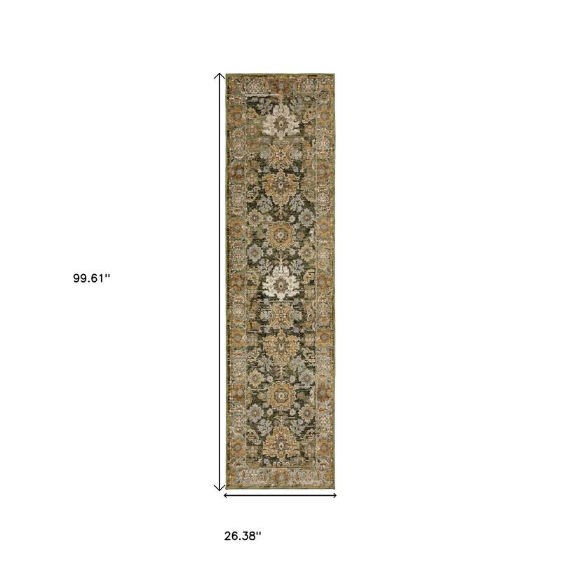 HomeRootsOriental Traditional Rectangle Area Rug