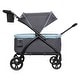 preview thumbnail 3 of 3, Baby Trend Tour™ LTE 2-in-1 Stroller Wagon, Desert Blue