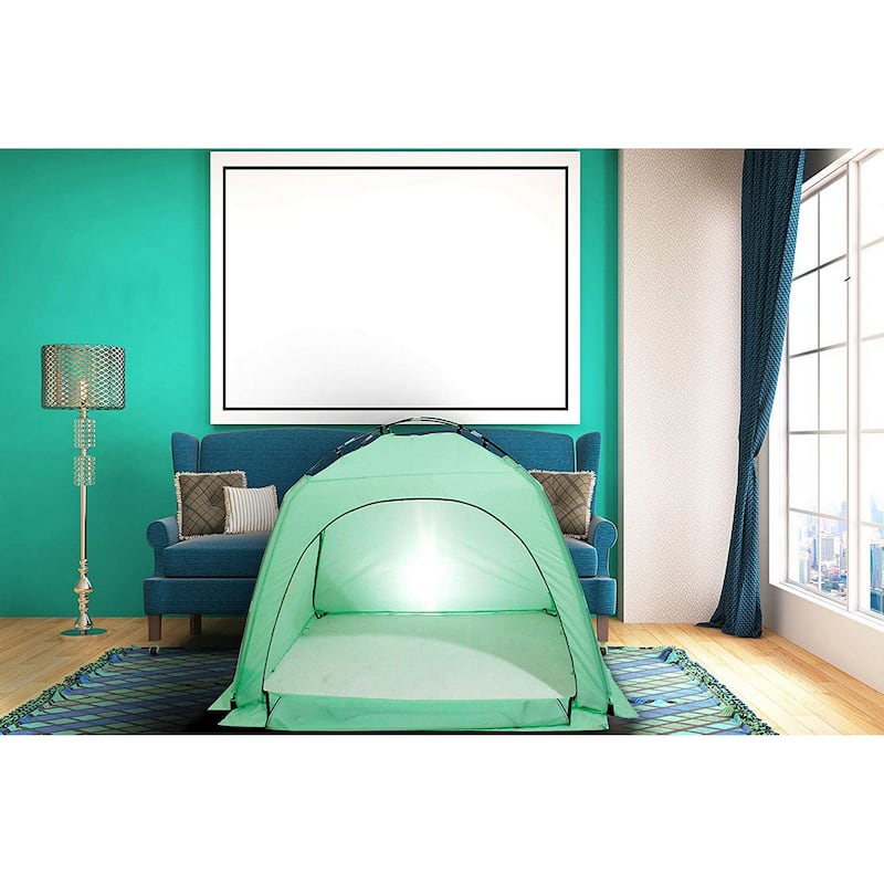 Privacy Play Tent on Bed,Warm Sleep Bed Tent for Kids Indoor Use - 1pc