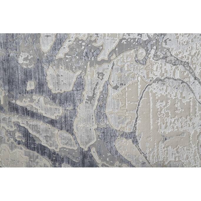 Wusel Power Loomed Distressed Abstract Area Rug By HomeRoots - 8' Runner
