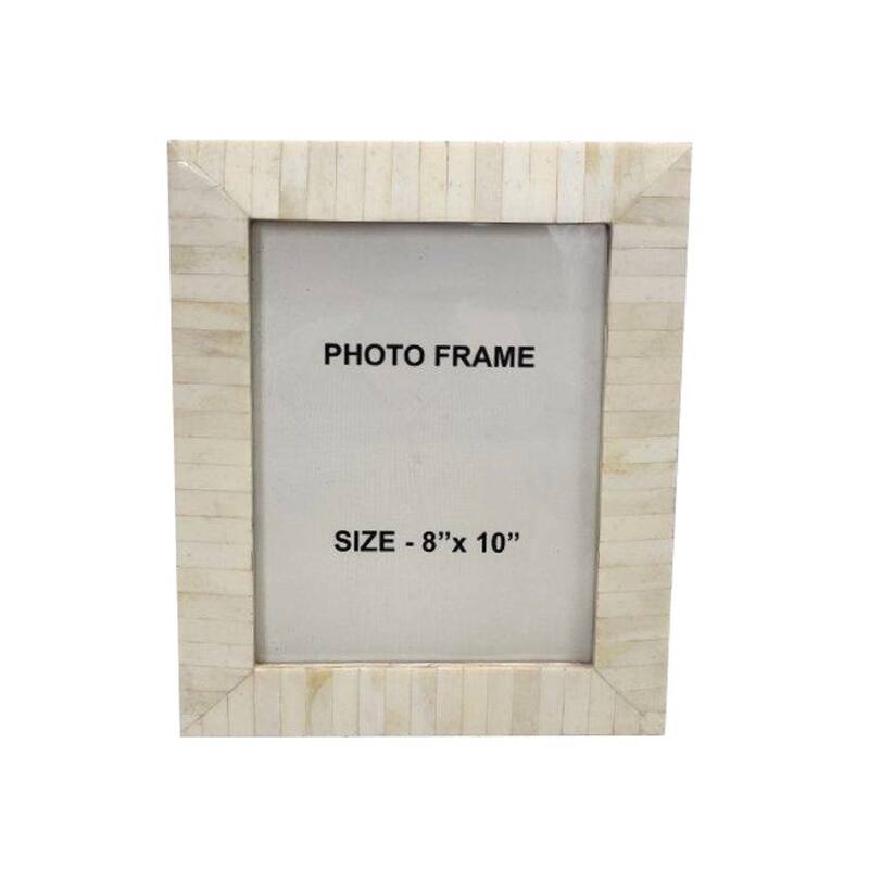 White Bone Picture Frame - 5x7