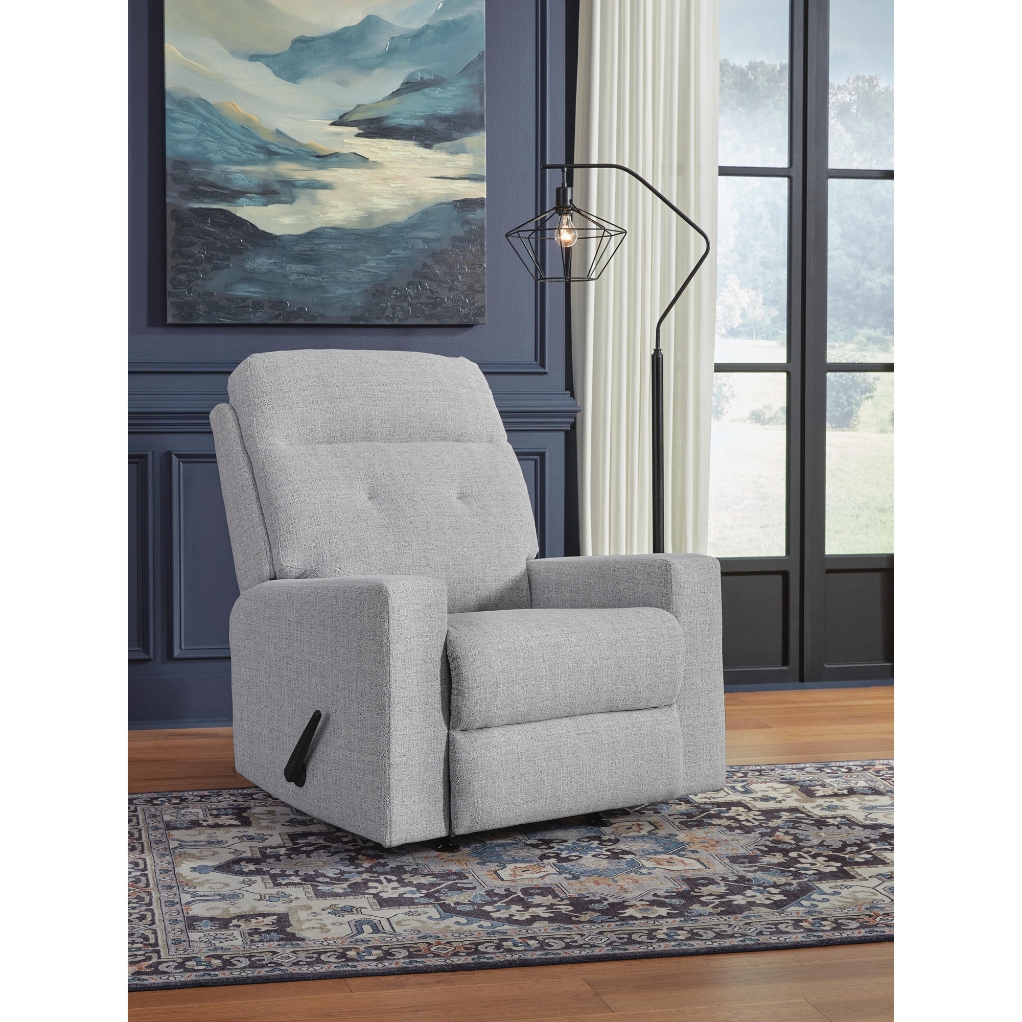 Signature Design by Ashley Wynnergrace Gray Recliner