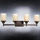 preview thumbnail 3 of 5, Luxury Contemporary Bathroom Vanity Light, 9.4375"H x 31"W, with Transitional Style, Olde Bronze Finish by Urban Ambiance
