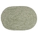 preview thumbnail 3 of 21, Sasha Tweed Reversible Doormats 18" x 30" - Moss Green