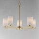 preview thumbnail 5 of 6, Maxim 10286 Lateral 5 Light 24" Wide Pillar Candle Pendant