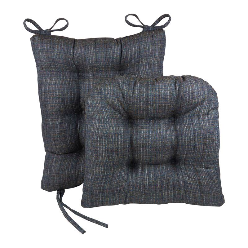 Klear Vu Kahuna Denim Universal Rocker Chair Cushion Set - Denim - Single