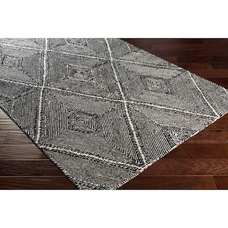 Livabliss Maroc Moroccan Diamond Hand Tufted Area Rug