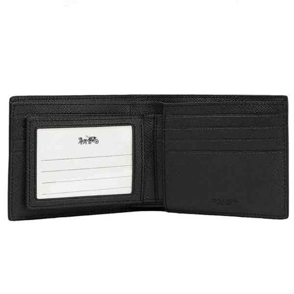 coach wallet with id window