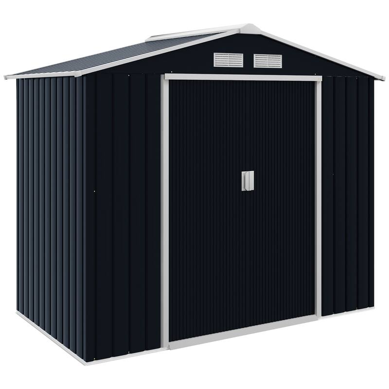Outdoor Garden Storage Cabinet Steel Shed