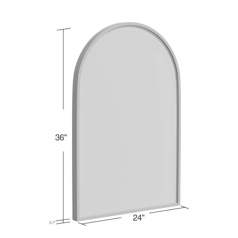 Modern Arch Wall Mirrors for Bathroom Vanity Mirror(Set of 2) - 36*24
